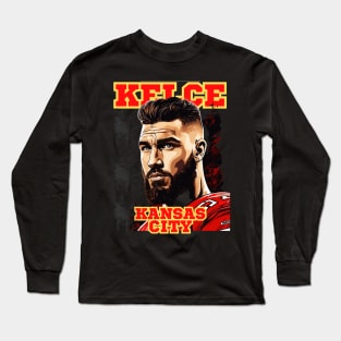 Travis Kelce Kansas City Long Sleeve T-Shirt